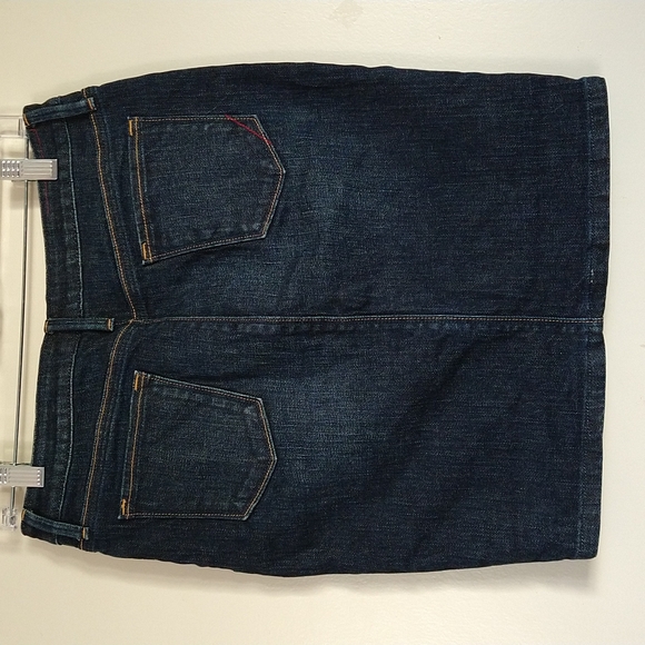 Banana Republic jeans mini skirt size 2 petite - Picture 3 of 8